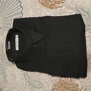 Calvin Klein Men's Black Dress Shirt
